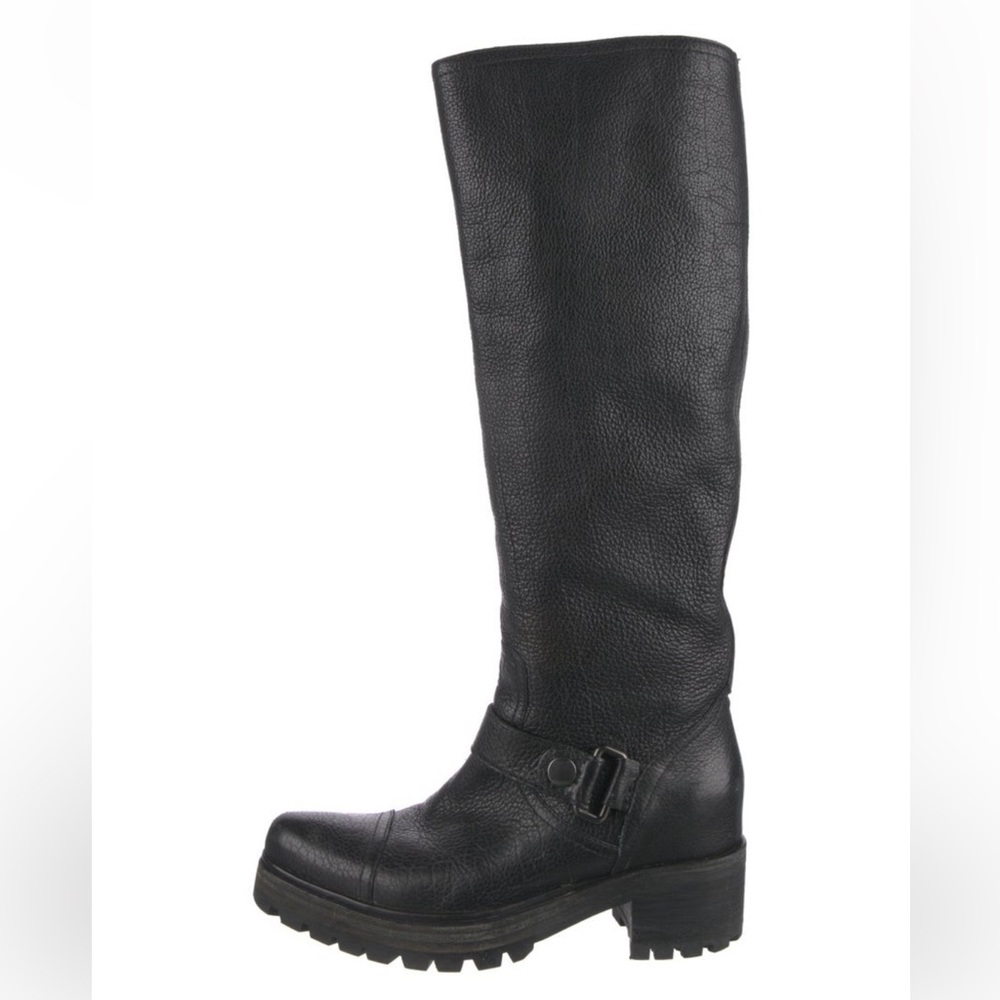 Miu Miu Black Over the Knee Boots